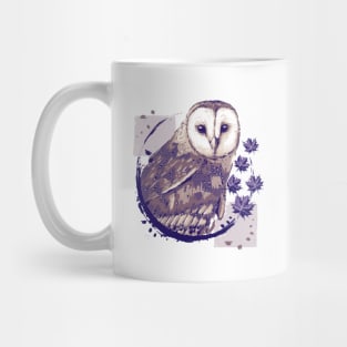 Barn Owl Painting Mug